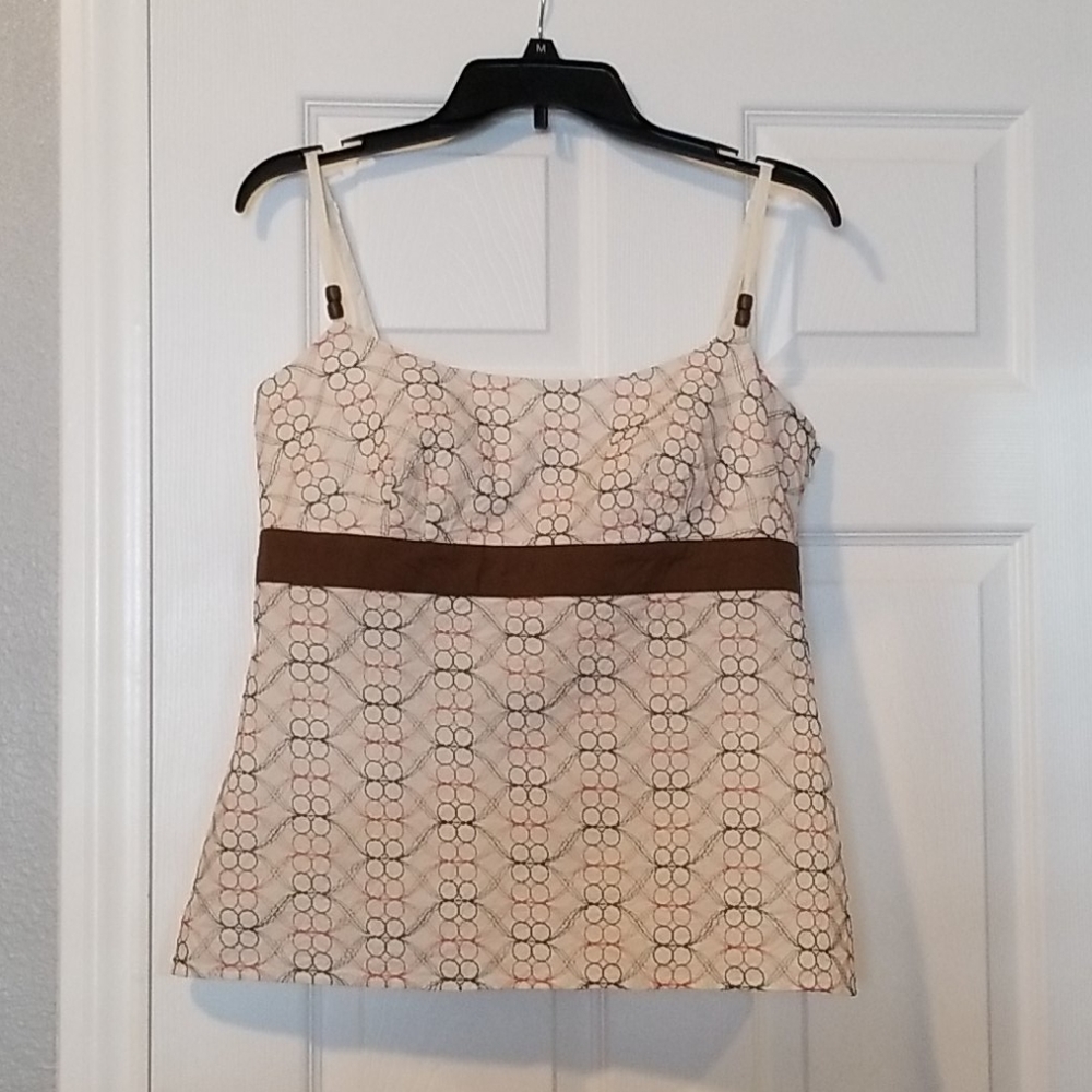 Ann Taylor Loft petites embroidered camisole.